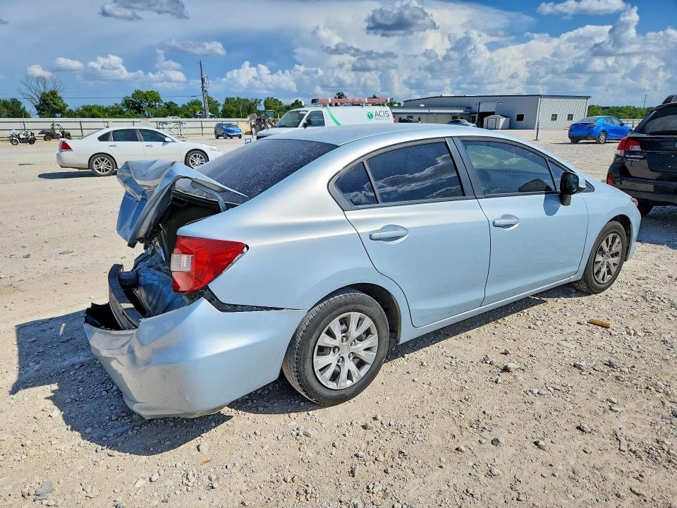 Продажа на аукционе авто 2012 Honda Civic, vin: 19XFB2F57CE066205, номер лота: 59872326