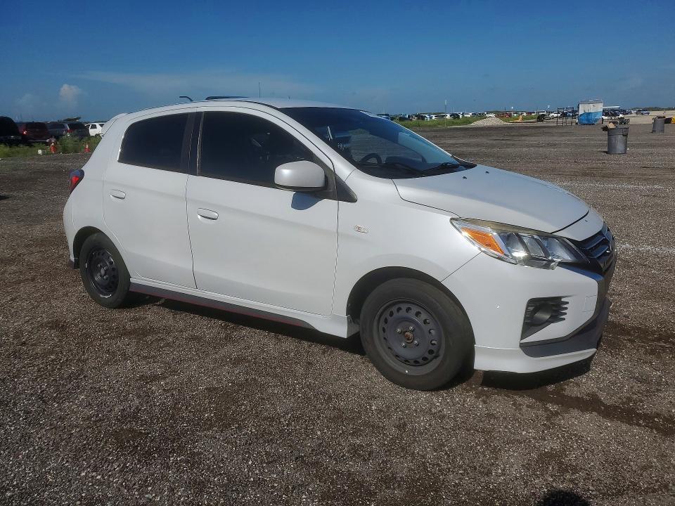 2021 Mitsubishi Mirage მანქანა იყიდება აუქციონზე, vin: ML32AUHJ8MH000607, აუქციონის ნომერი: 59866206