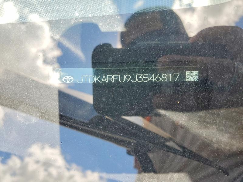 Aukcja sprzedaży 2018 Toyota Prius, vin: JTDKARFU9J3546817, numer aukcji: 60249526