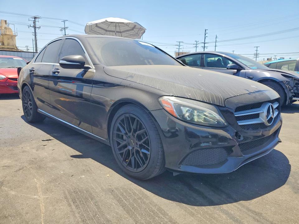 2015 Mercedes-benz C მანქანა იყიდება აუქციონზე, vin: 55SWF4JB5FU069775, აუქციონის ნომერი: 61553816