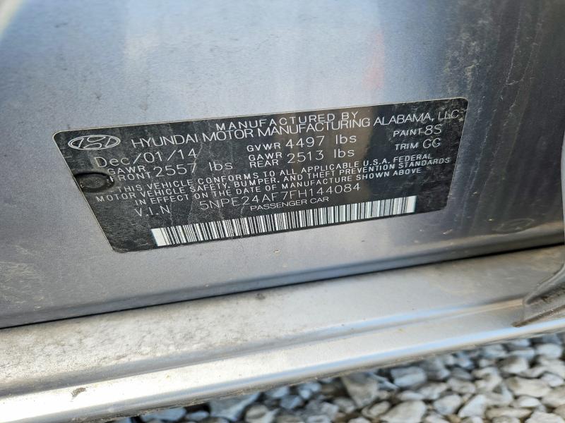 Aukcja sprzedaży 2015 Hyundai Sonata, vin: 5NPE24AF7FH144084, numer aukcji: 62211706