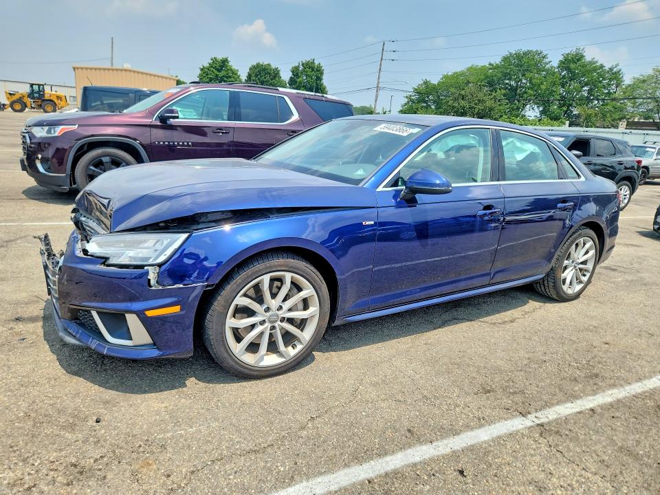 Aukcja sprzedaży 2019 Audi A4, vin: WAUENAF49KN005854, numer aukcji: 59403866