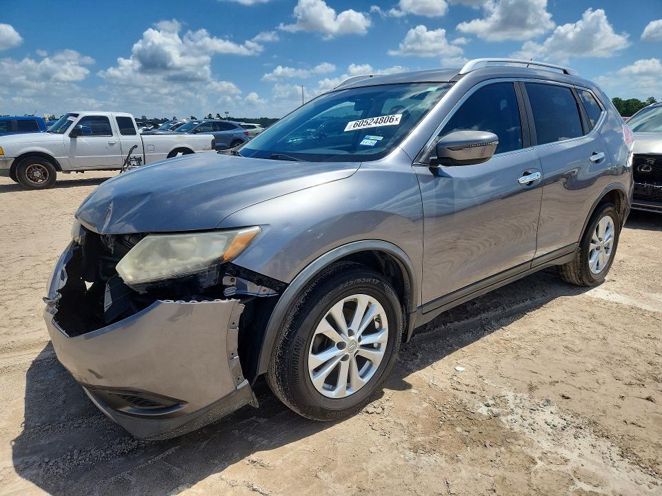 Auction sale of the 2016 Nissan Rogue, vin: KNMAT2MT6GP628691, lot number: 60524806