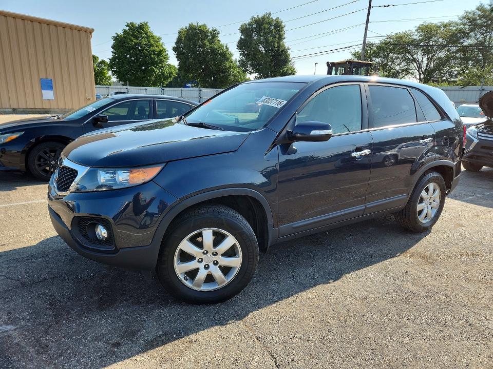63037116 :رقم المزاد ، 5XYKT3A14DG403360 vin ، 2013 Kia Sorento مزاد بيع