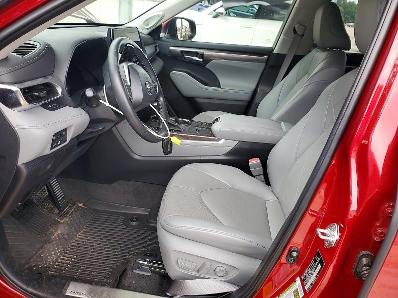 Aukcja sprzedaży 2023 Toyota Highlander, vin: 5TDFARAH9PS021808, numer aukcji: 62958736