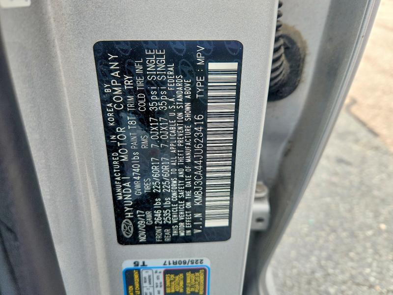 2018 Hyundai Tucson მანქანა იყიდება აუქციონზე, vin: KM8J3CA44JU623416, აუქციონის ნომერი: 61135566