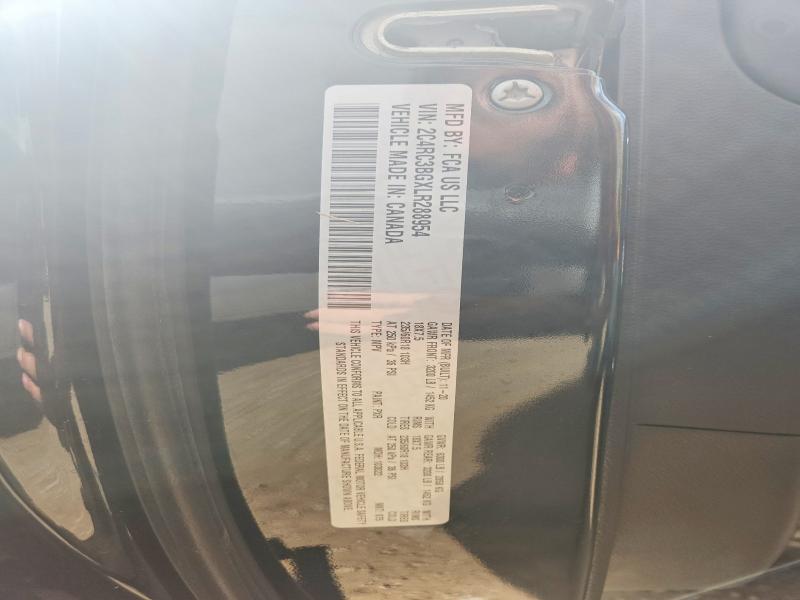 61140806 :رقم المزاد ، 2C4RC3BGXLR288954 vin ، 2020 Chrysler Pacifica مزاد بيع
