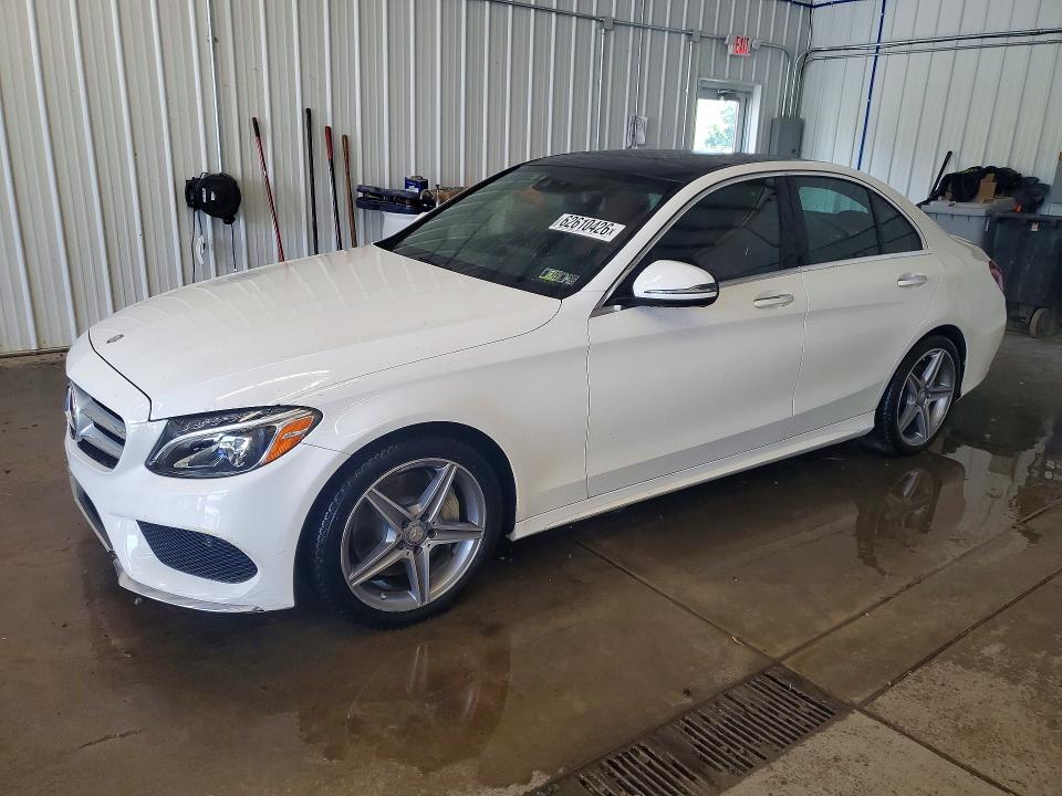 62610426 :رقم المزاد ، 55SWF4KB5HU205422 vin ، 2017 Mercedes-benz C مزاد بيع