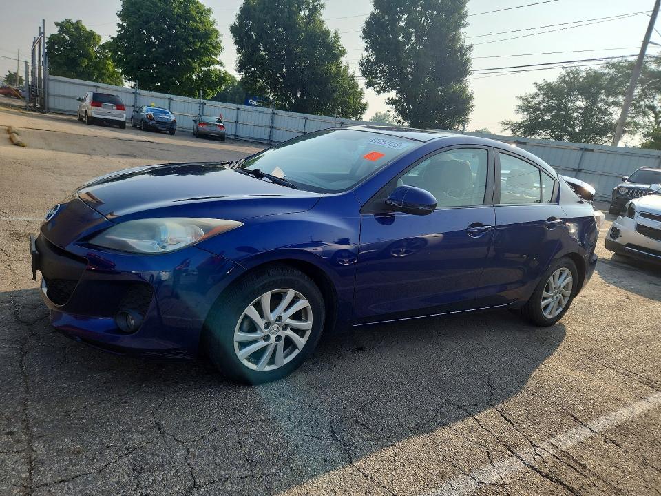 2012 Mazda 3 მანქანა იყიდება აუქციონზე, vin: JM1BL1W78C1602282, აუქციონის ნომერი: 61757136