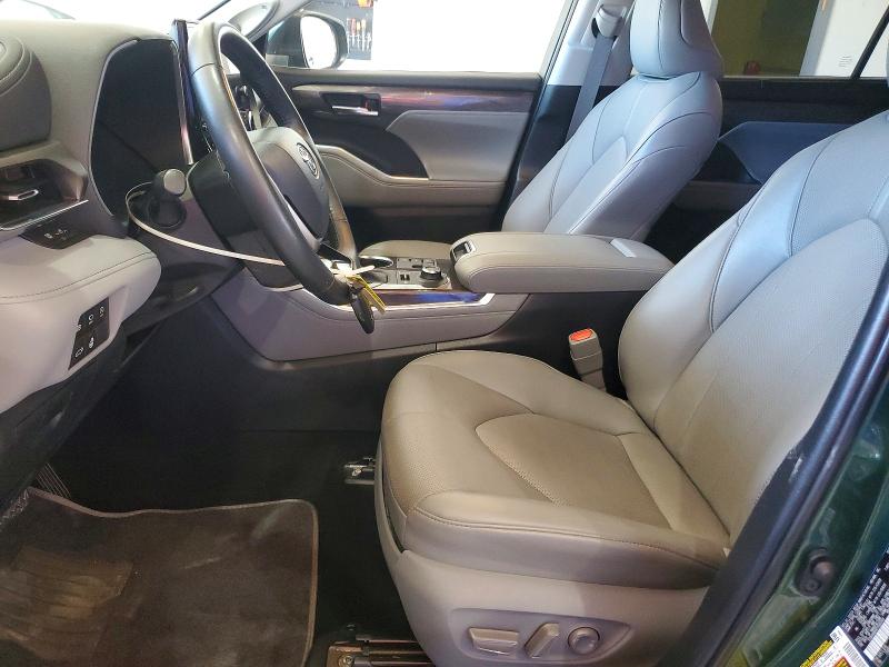 60913436 :رقم المزاد ، 5TDKDRBH4PS500349 vin ، 2023 Toyota Highlander مزاد بيع