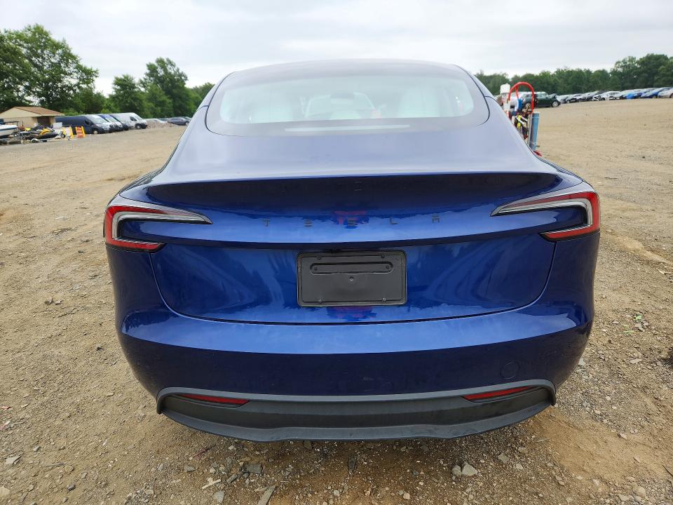 2026 Tesla Model 3 მანქანა იყიდება აუქციონზე, vin: 5YJ3E1EA1TF117615, აუქციონის ნომერი: 61556096