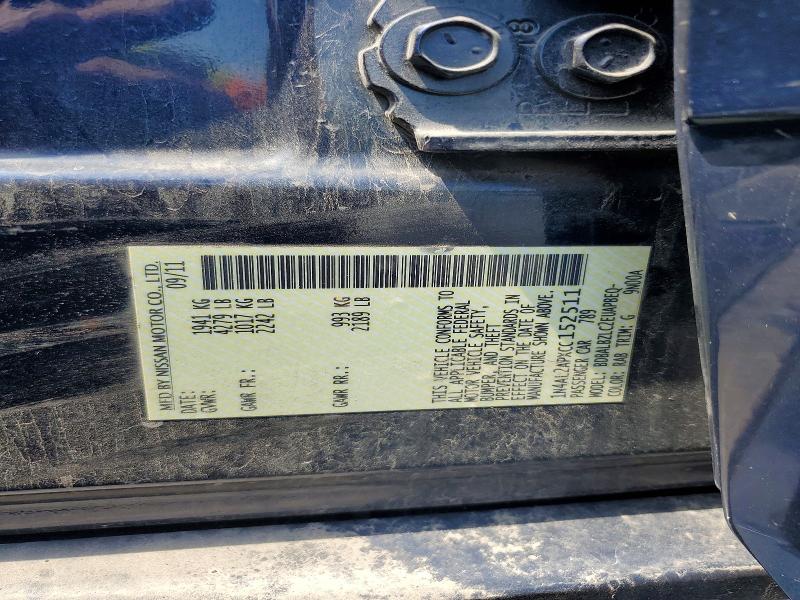Aukcja sprzedaży 2012 Nissan Altima, vin: 1N4AL2APXCC152511, numer aukcji: 60825826