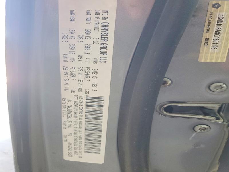 2012 Jeep Compass მანქანა იყიდება აუქციონზე, vin: 1C4NJCBAXCD601195, აუქციონის ნომერი: 61070806