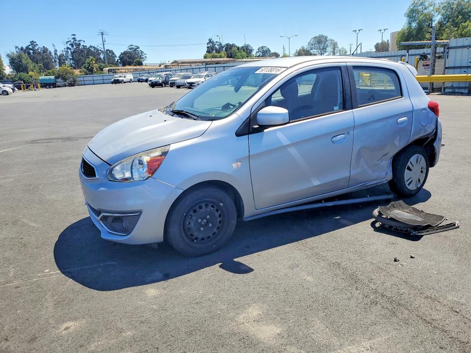 2018 Mitsubishi Mirage მანქანა იყიდება აუქციონზე, vin: ML32A3HJ6JH002460, აუქციონის ნომერი: 60138016