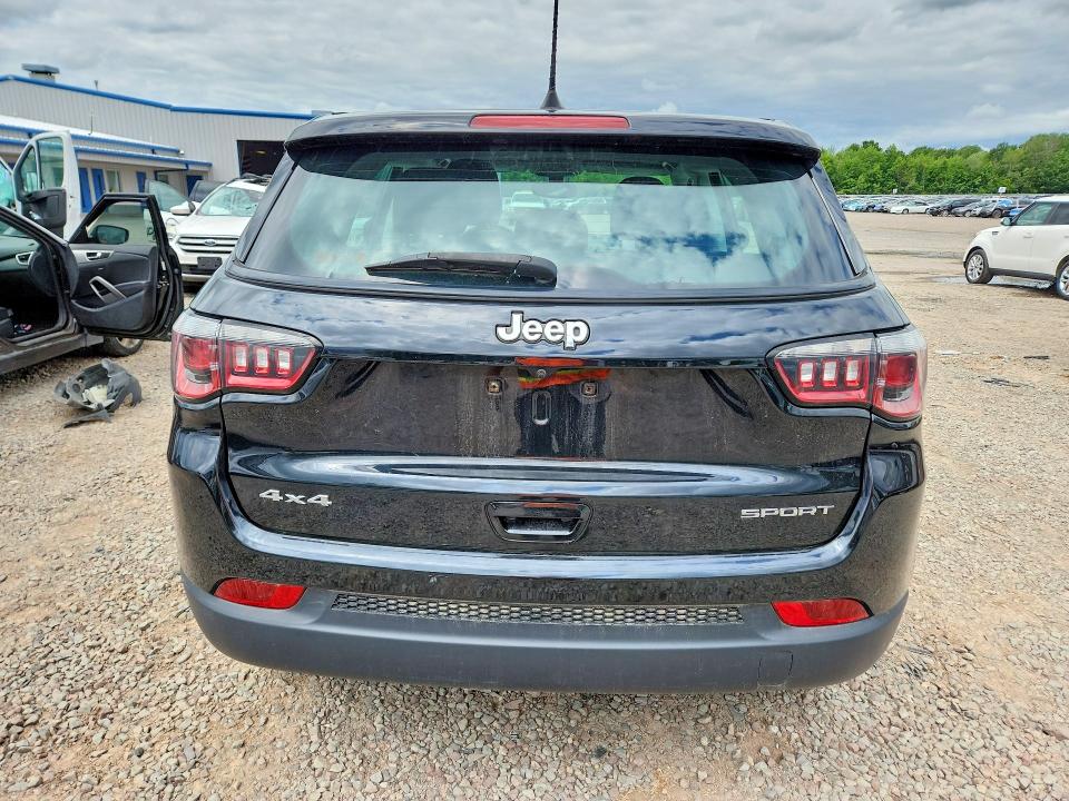61851956 :رقم المزاد ، 3C4NJDAB2KT703664 vin ، 2019 Jeep Compass مزاد بيع