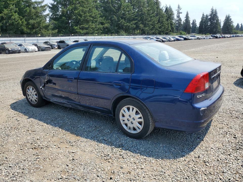 2005 Honda Civic მანქანა იყიდება აუქციონზე, vin: 2HGES16555H604835, აუქციონის ნომერი: 61427486