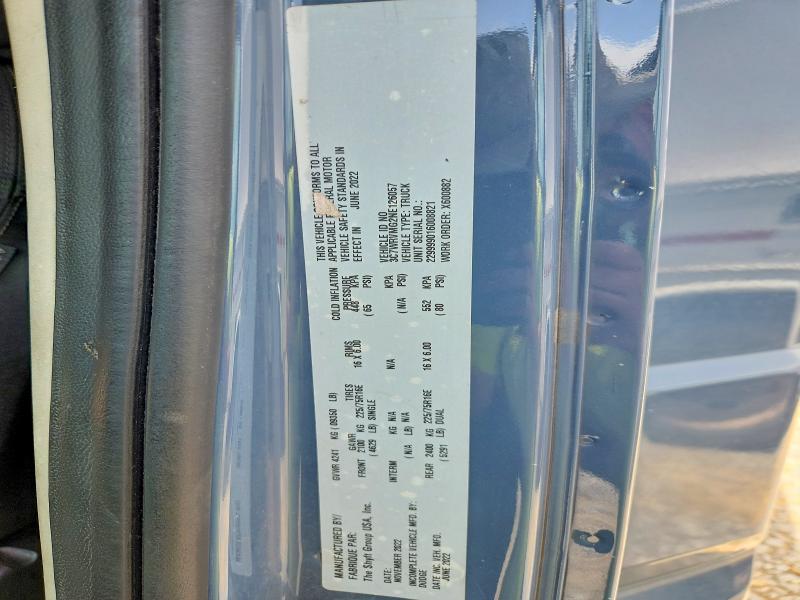 Продаж на аукціоні авто 2022 Ram Promaster 3500, vin: 3C7WRVMG2NE126057, номер лоту: 61897496