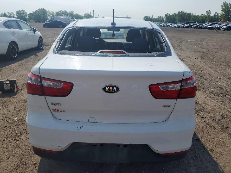 60657836 :رقم المزاد ، KNADM4A35H6114183 vin ، 2017 Kia Rio مزاد بيع