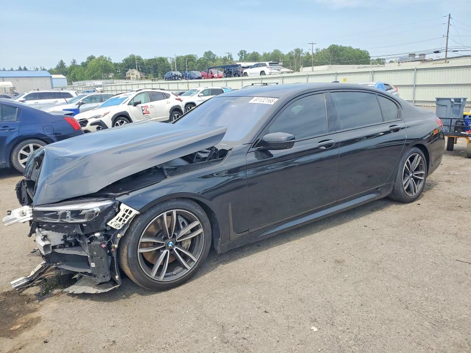 2022 Bmw 750 მანქანა იყიდება აუქციონზე, vin: WBA7U2C02NCJ34070, აუქციონის ნომერი: 61122166