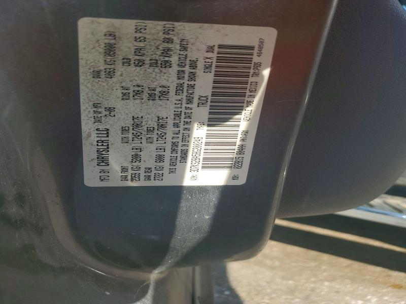 62306336 :رقم المزاد ، 3D7KS28A58G200249 vin ، 2008 Dodge Ram 2500 مزاد بيع