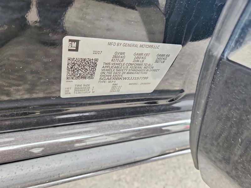 Aukcja sprzedaży 2018 Buick Enclave, vin: 5GAERBKW3JJ157799, numer aukcji: 60065136