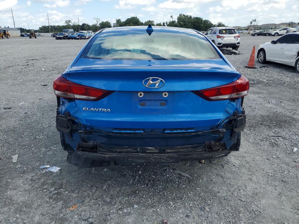 2018 Hyundai Elantra მანქანა იყიდება აუქციონზე, vin: KMHD84LF6JU473831, აუქციონის ნომერი: 61857556