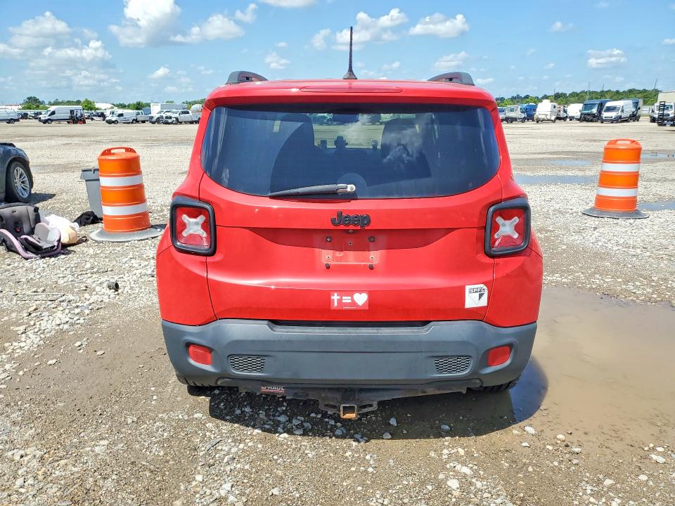 2017 Jeep Renegade მანქანა იყიდება აუქციონზე, vin: ZACCJABB9HPF99534, აუქციონის ნომერი: 57222906