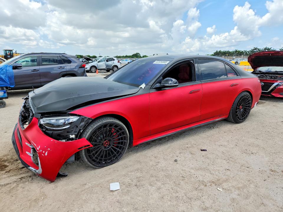 62326866 :رقم المزاد ، W1K6G7GB1MA048859 vin ، 2021 Mercedes-benz S مزاد بيع