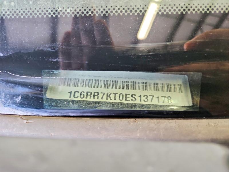 63179126 :رقم المزاد ، 1C6RR7KT0ES137178 vin ، 2014 Ram 1500 مزاد بيع