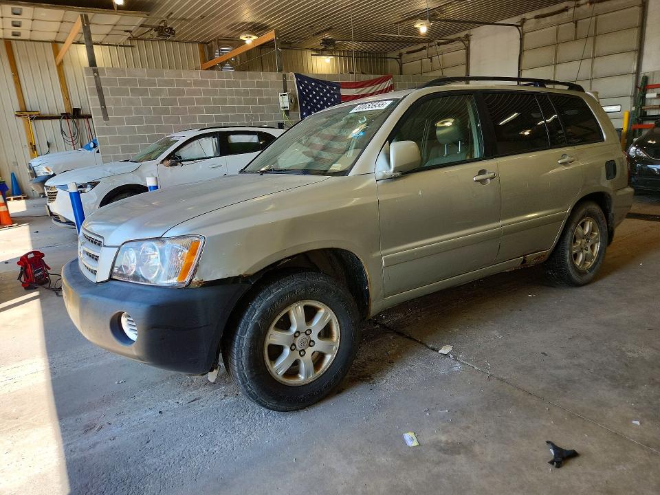 2003 Toyota Highlander მანქანა იყიდება აუქციონზე, vin: JTEGF21A330104711, აუქციონის ნომერი: 60655956