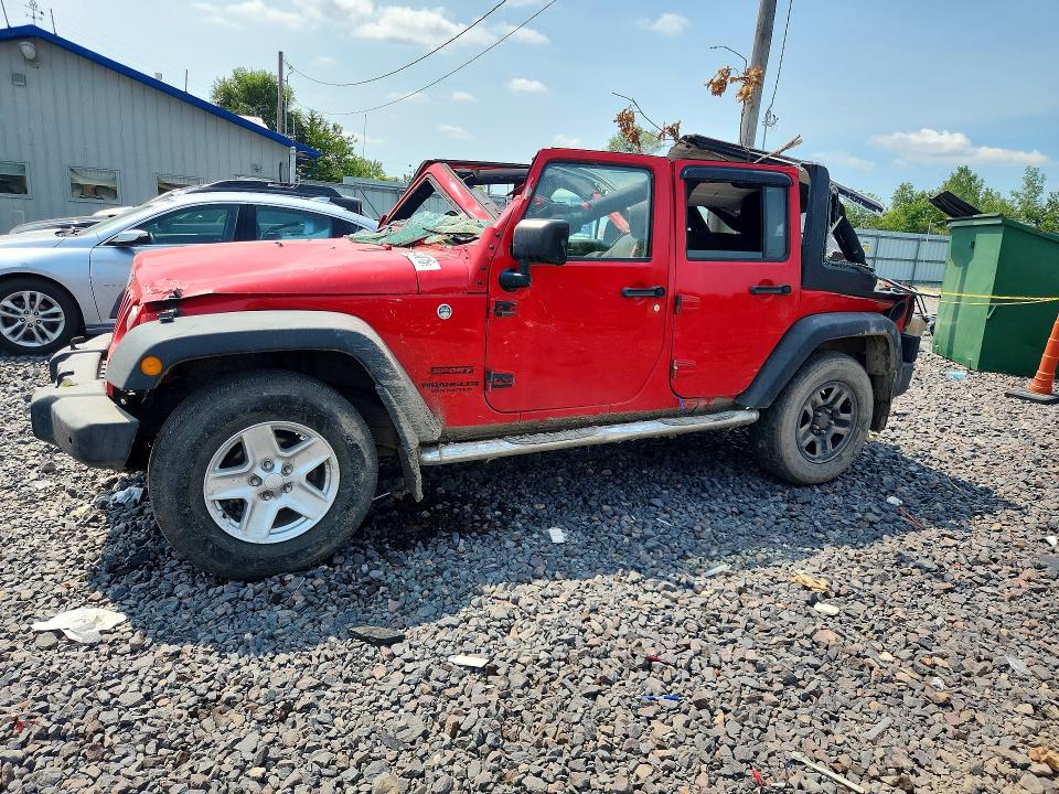 Auction sale of the 2016 Jeep Wrangler Unlimited, vin: 1C4BJWKG9GL271635, lot number: 58754816