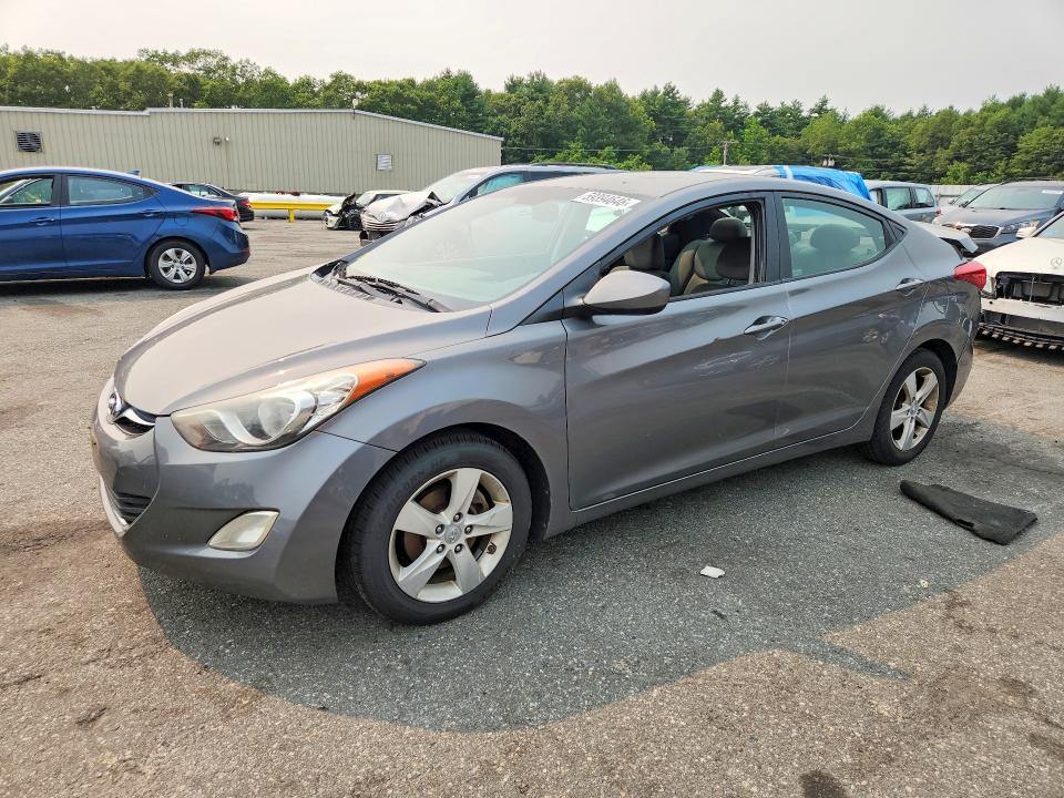 59394646 :رقم المزاد ، 5NPDH4AE5CH073545 vin ، 2012 Hyundai Elantra مزاد بيع