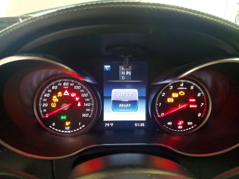 62610426 :رقم المزاد ، 55SWF4KB5HU205422 vin ، 2017 Mercedes-benz C مزاد بيع