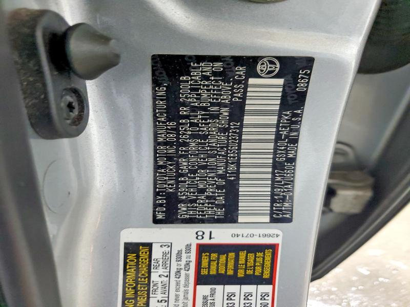 Aukcja sprzedaży 2016 Toyota Avalon, vin: 4T1BK1EB5GU237312, numer aukcji: 59057606