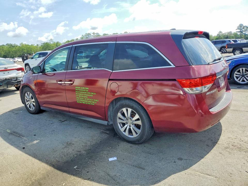 60118226 :رقم المزاد ، 5FNRL5H66EB012795 vin ، 2014 Honda Odyssey مزاد بيع