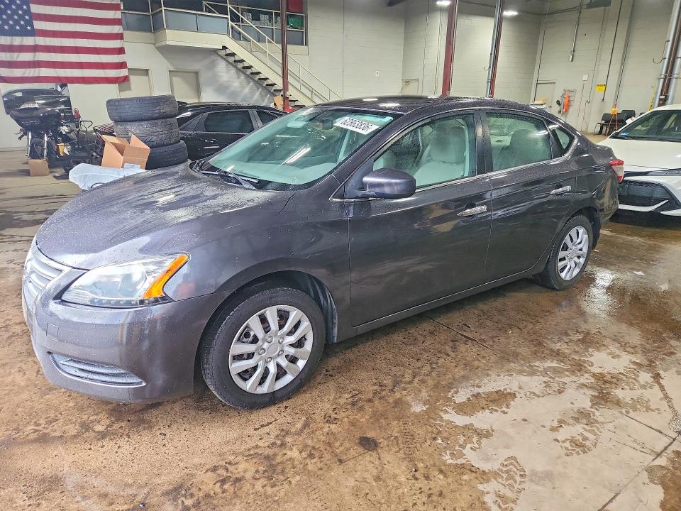 62863836 :رقم المزاد ، 3N1AB7AP4EL627655 vin ، 2014 Nissan Sentra مزاد بيع