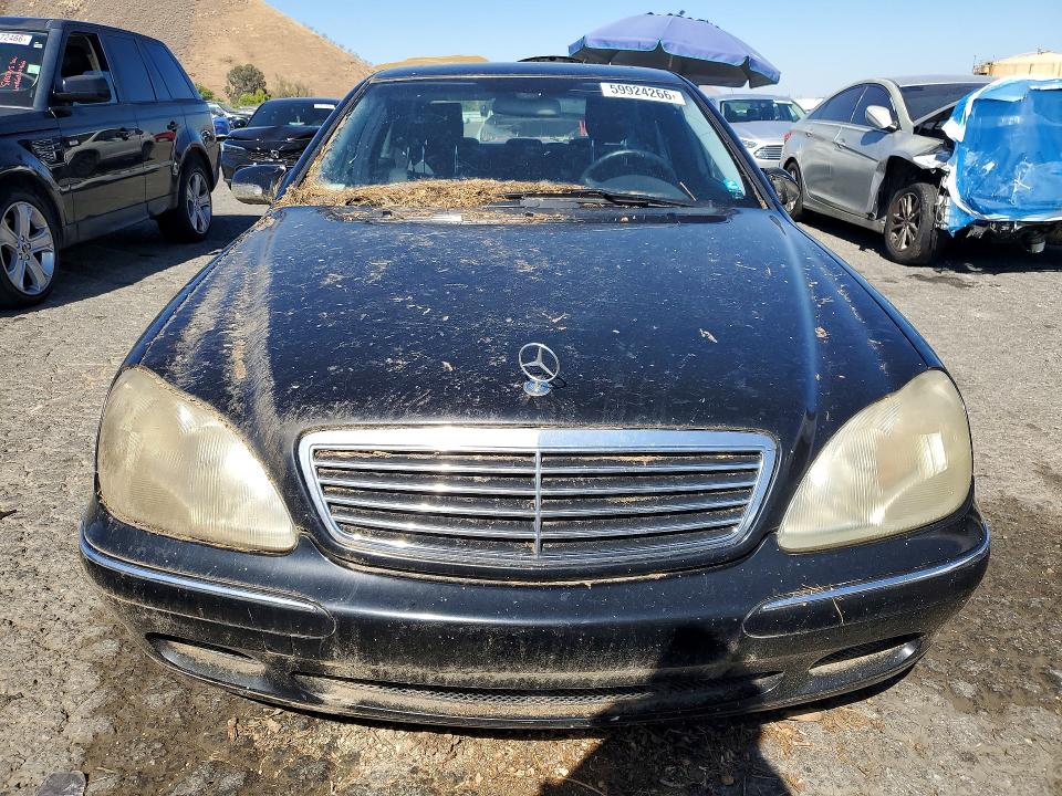 Aukcja sprzedaży 2000 Mercedes-benz S, vin: WDBNG70J4YA091071, numer aukcji: 59924266