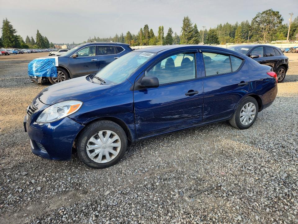 2014 Nissan Versa მანქანა იყიდება აუქციონზე, vin: 3N1CN7AP8EL821816, აუქციონის ნომერი: 61559906