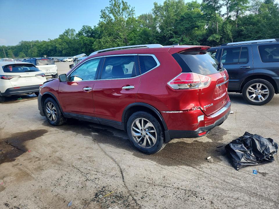 2015 Nissan Rogue მანქანა იყიდება აუქციონზე, vin: 5N1AT2MV4FC795196, აუქციონის ნომერი: 59114486