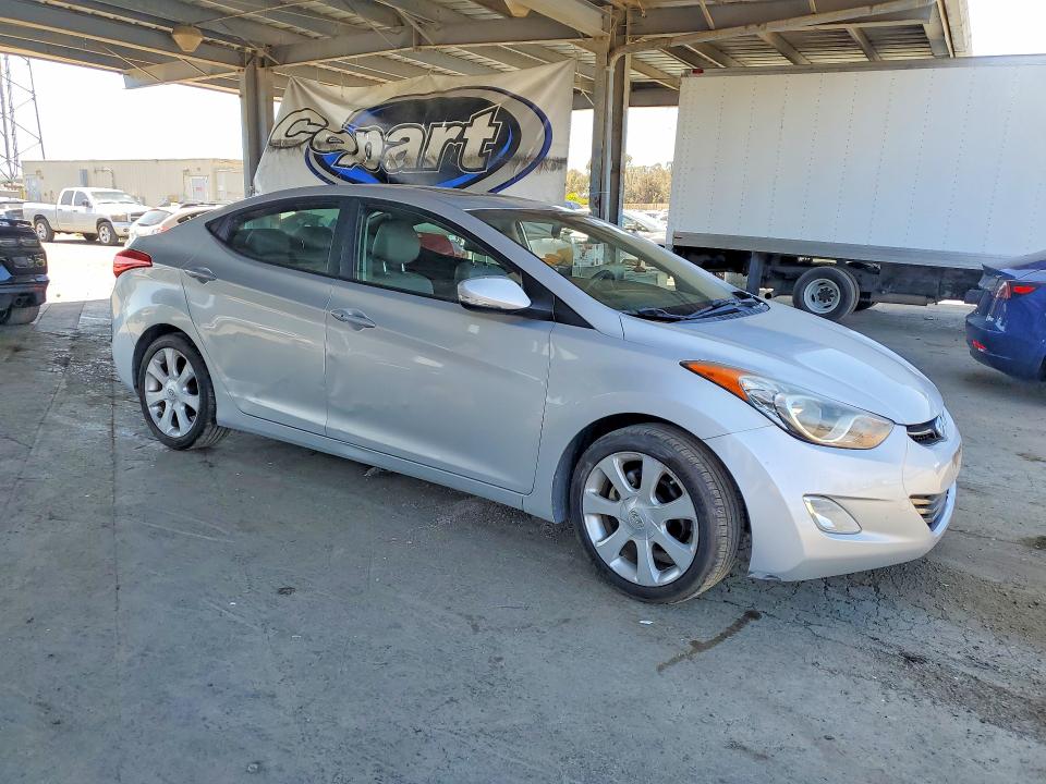 2012 Hyundai Elantra მანქანა იყიდება აუქციონზე, vin: KMHDH4AE5CU208024, აუქციონის ნომერი: 59223566