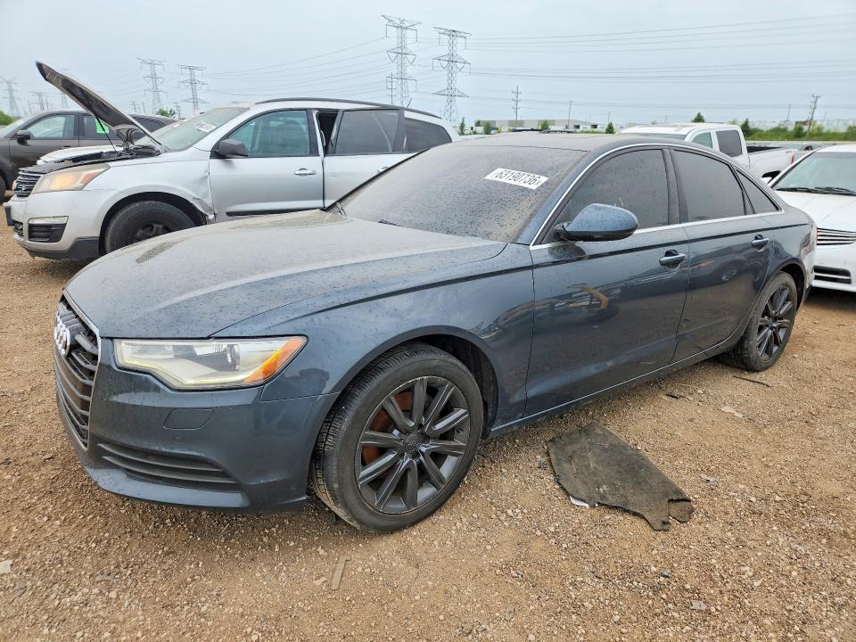 2013 Audi A6 მანქანა იყიდება აუქციონზე, vin: WAUGFAFC0DN115577, აუქციონის ნომერი: 63190736