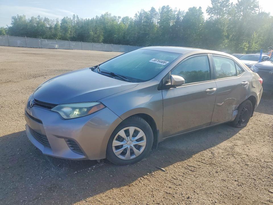 58764406 :رقم المزاد ، 2T1BPRHE7FC370417 vin ، 2015 Toyota Corolla مزاد بيع