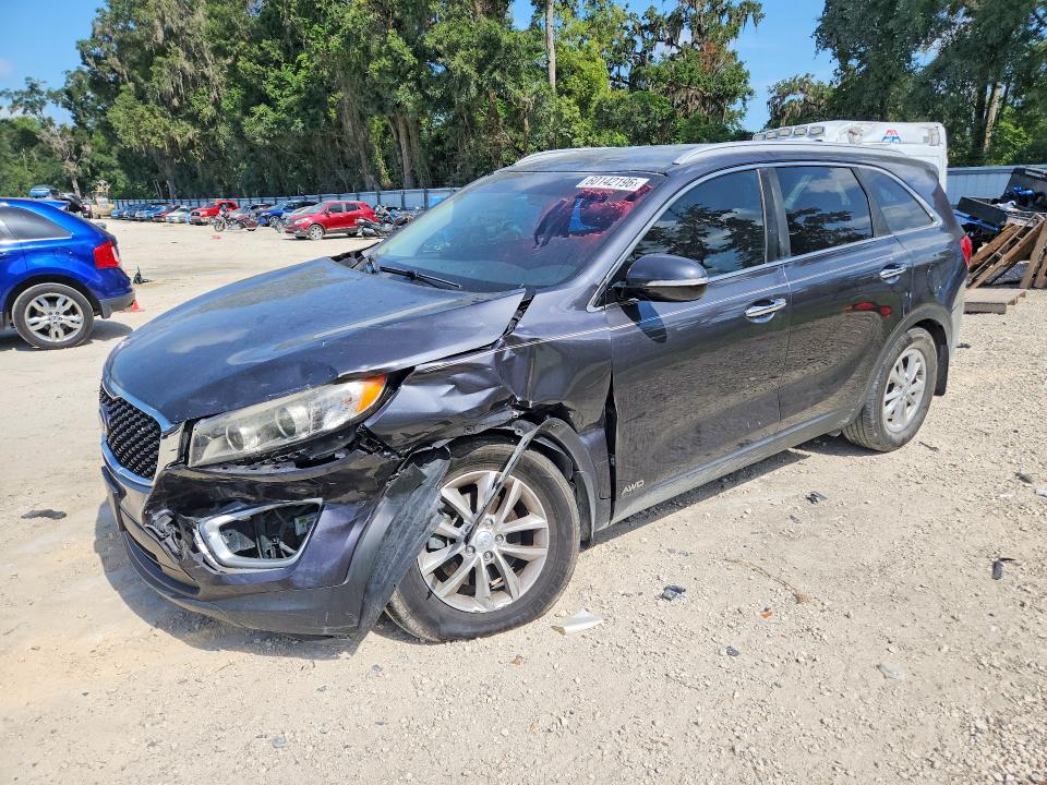 60142196 :رقم المزاد ، 5XYPGDA36HG230934 vin ، 2017 Kia Sorento مزاد بيع