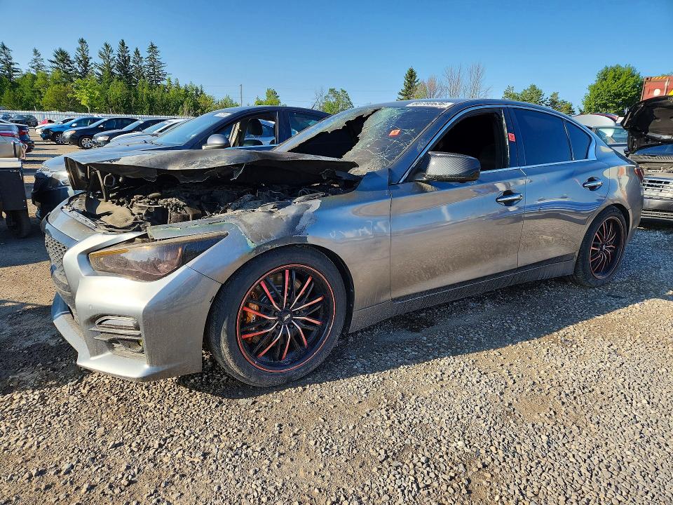 Продажа на аукционе авто 2016 Infiniti Q50, vin: JNEV7AR6GM341311, номер лота: 60780636