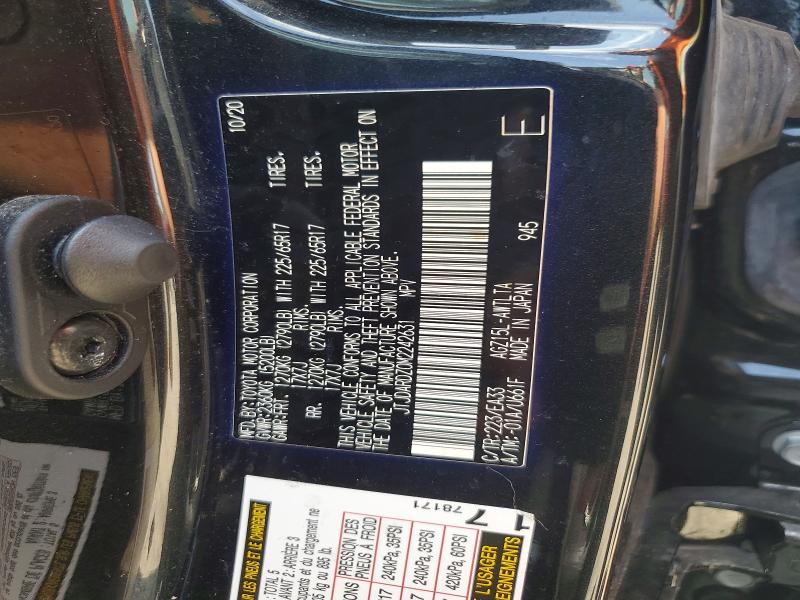 61127316 :رقم المزاد ، JTJDARDZ0M2242631 vin ، 2021 Lexus Nx 300 مزاد بيع