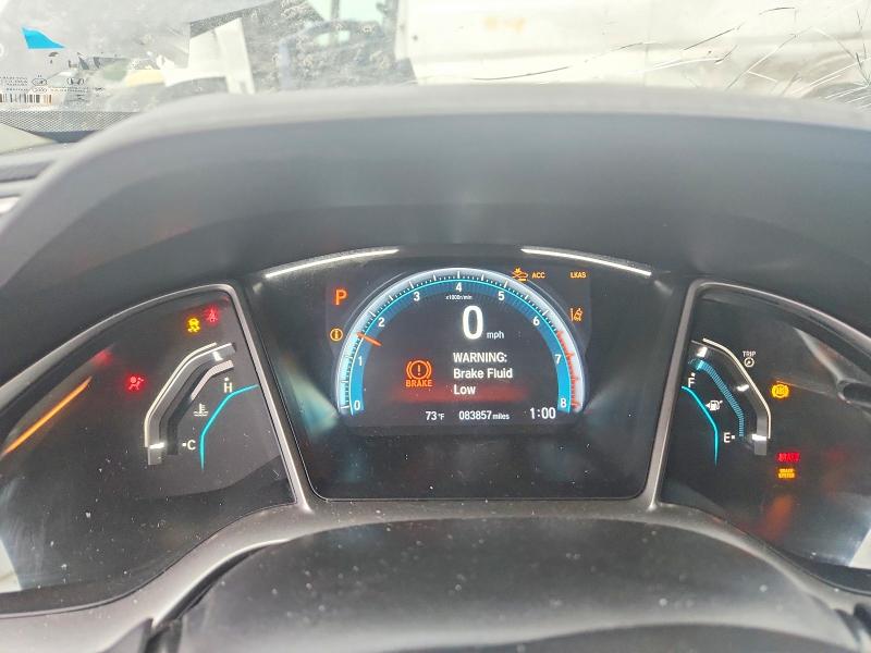 60891886 :رقم المزاد ، 19XFC1F32KE013559 vin ، 2019 Honda Civic مزاد بيع