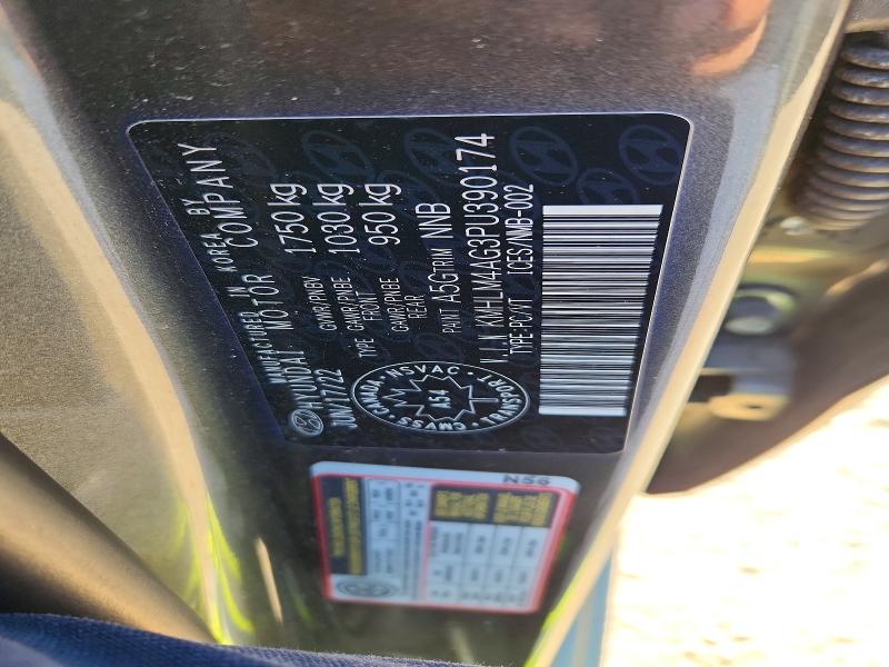62800696 :رقم المزاد ، KMHLM4AG3PU390174 vin ، 2023 Hyundai Elantra مزاد بيع