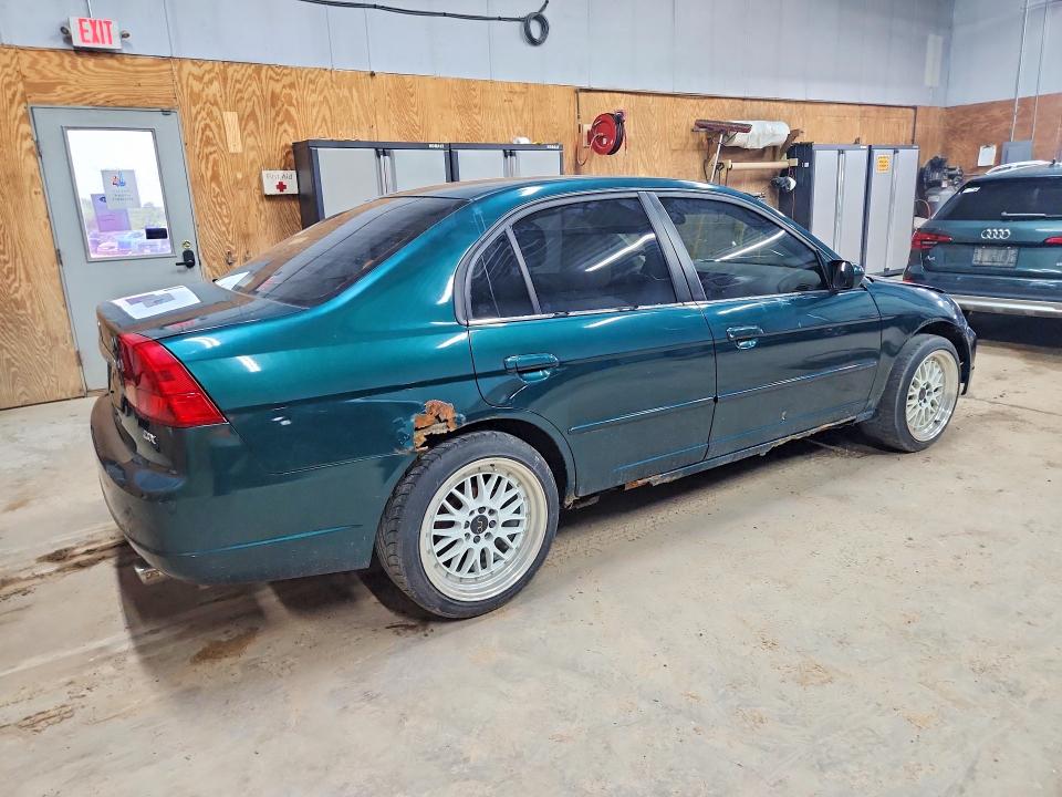 85614645 :رقم المزاد ، 2HGES15142H569361 vin ، 2002 Honda Civic مزاد بيع