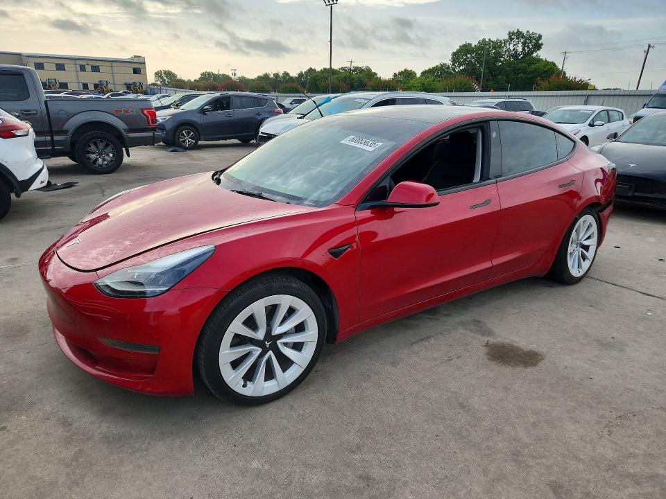 60865636 :رقم المزاد ، 5YJ3E1EAXPF642582 vin ، 2023 Tesla Model 3 مزاد بيع