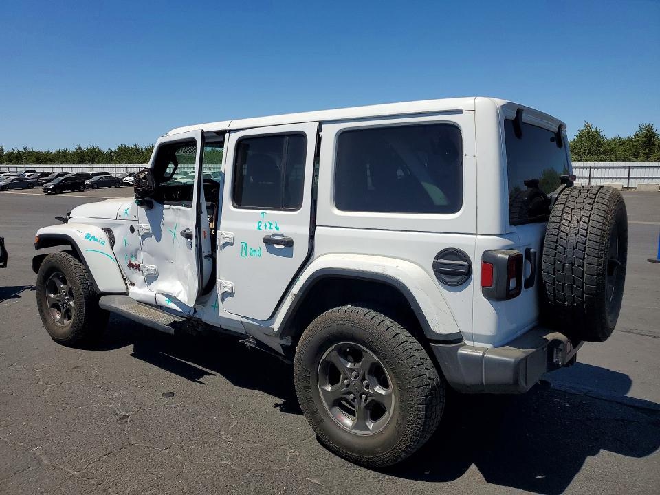 2021 Jeep Wrangler Unlimited მანქანა იყიდება აუქციონზე, vin: 1C4HJXEN8MW557268, აუქციონის ნომერი: 60987686